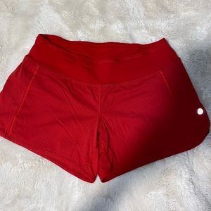 Lululemon 4” speed-up shorts